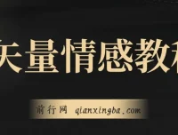 矢量动画情感教程：适合情感、思维、创业教育等赛道的高点赞涨粉秘籍