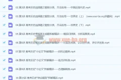 2024褚润高三高考历史寒假班