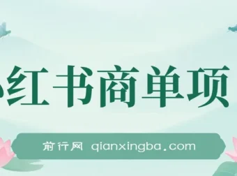 小红书商单项目：2023年热门蓝海涨粉变现课程