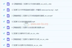 霍婉 2024 初中中考语文 A+春季班视频教程