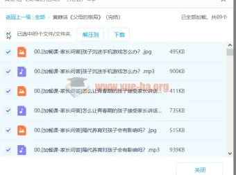 名师讲座：黄静洁《父母的格局》音频课程