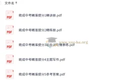 鼎成中考《2025中考精准提分（语数英）》资料