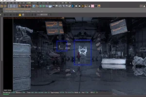 C4D+OC 赛博朋克影视大场景综合实战教程 – 带工程文件