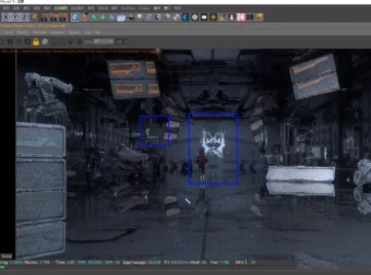 C4D+OC 赛博朋克影视大场景综合实战教程 – 带工程文件