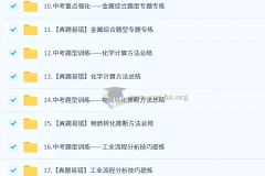 2025陈潭飞初三化学中考化学培训班（春下·全国版·A+）