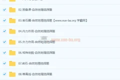 2024高三高考刘勖雯地理二轮复习课程