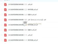 2025年高考思想政治密训卷