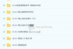 2026陈正康考研英语喵英语全程班课程