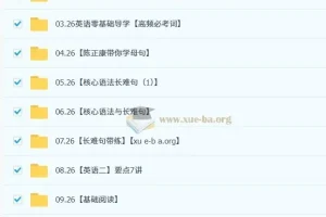 2026陈正康考研英语喵英语全程班课程