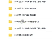 2025年国家公务员考试【H生】行测/申论系统班