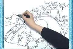 儿童创意美术100课：系统教学视频全集