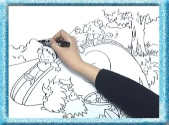 儿童创意美术100课：系统教学视频全集