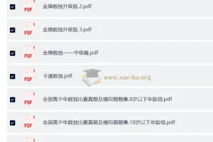 青少年中小学数独竞赛题集汇编：涵盖多级别与多种类题型