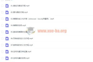 2024高二数学张磊暑假班课程