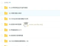 2026考研英语：朱伟小白入门阶段课程