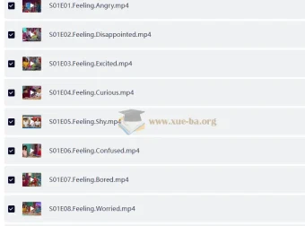 BBC儿童情商启蒙动画《让孩子学会做情绪的主人 Feeling Better》