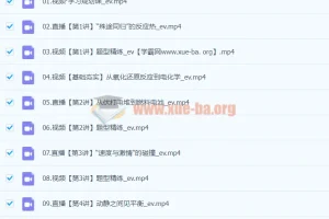 2024年成功S高二化学暑假课程