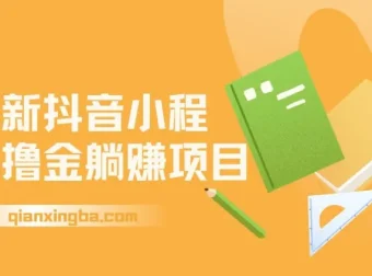 最新抖音小程序撸金躺赚项目：一部手机每日半小时，单作品变现超1300