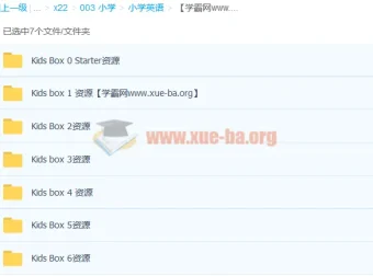 剑桥国际少儿英语Kids Box 第二版0 – 6季全资源