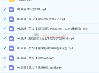 孙竞轩高二物理2024年A+寒假班