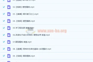 2023 高考英语袁慧 a+ 一轮复习暑假班（更新19讲）