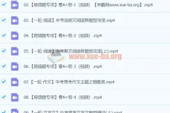 2024初三中考语文何铮铮寒假班（春上）