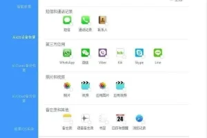 iMyFone D-Back：IOS苹果手机数据恢复软件