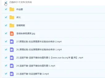 李政2023高考化学暑期班与秋季班（更新29讲）
