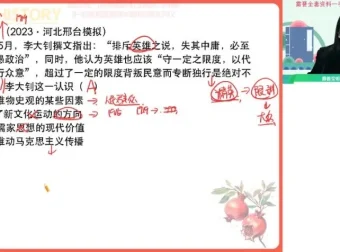 高二历史寒假特训班：刘莹莹精讲选必修3+题型突破