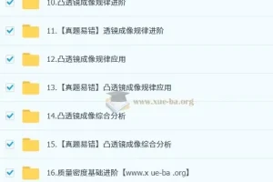 杨萌2025初二物理培训班（秋下·全国版·S）