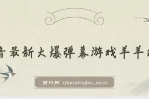 抖音最新火爆弹幕游戏《羊羊对决》保姆级搭建开播教程，轻松撸音浪