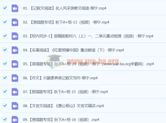 2024柳宁初二语文A+秋季班（下）