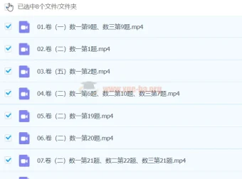 2024张宇大学考研数学冲刺押题课程