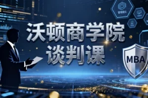 沃顿商学院谈判课：全面提升谈判技巧的优质课程