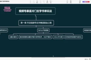 南巷老师：视频号玄学书单带货实战指南