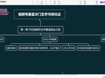 南巷老师：视频号玄学书单带货实战指南