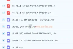 六年级语文阅读写作系统班（22春上） – 宋薇
