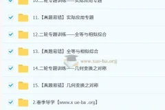 2025朱韬初三数学中考培训班（春上·人教版·A+）