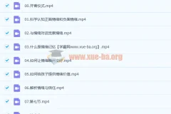 南汐-青少年情绪教养训练营（完结）