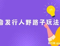 抖音游戏发行人野路子玩法：手机操作实现高收益