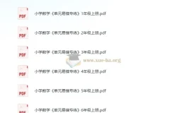 王朝霞《小学数学单元易错专练·上半学期》