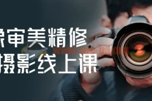 人像审美精修调色摄影线上课程