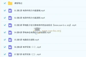 袁帅2025 – 2026高中高二物理S冲顶秋季班