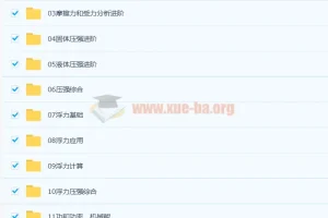 杜春雨2021春初二物理直播菁英班14讲（含讲义）