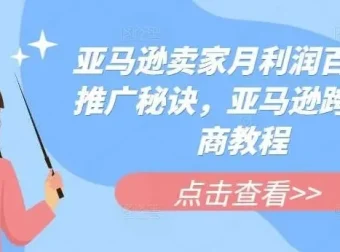 《亚马逊爆款推广12招：百万利润实战秘籍》电商课程