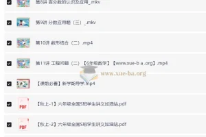 2025小学数学五升六六年级数学培训S班（史乐）