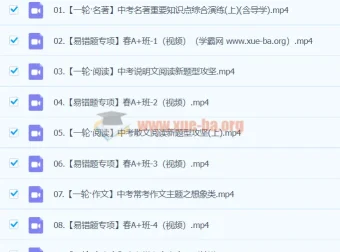 杨荷2024初三中考语文A+寒假班（春上）课程