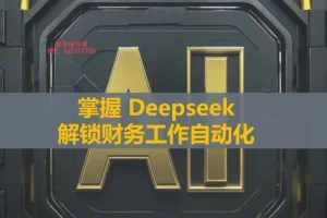 刘洋DeepSeek财务自动化工具实战教程