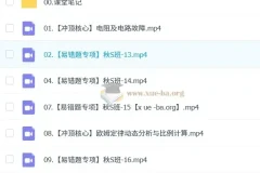 2025初三中考物理：李海涛暑假班与秋季班课程