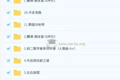 朱韬初二数学数理思维培训班（春上·全国版·S）